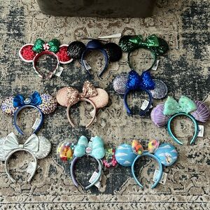 Disney ears, some new with tags, graduation year 2020